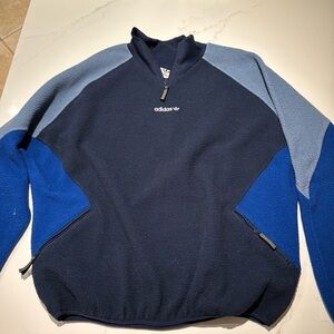 Adidas quarter zip fleece